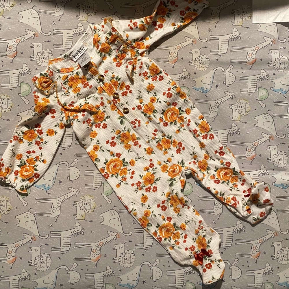Nicole Miller floral onesie